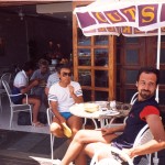 Nagybátyámmal a Gran Canarián 1986-ban