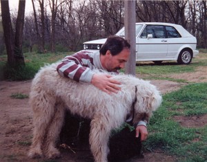 2002-ben, Ladánybene közelében, barátom tanyáján